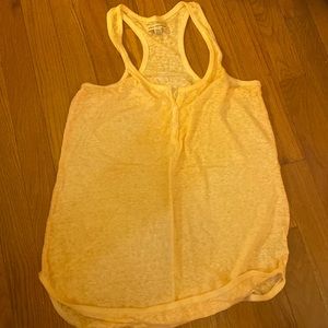 American eagle yellow tank top